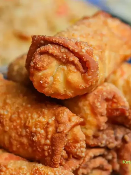 Crab Rangoon Egg Rolls