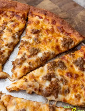 homemade keto pizza
