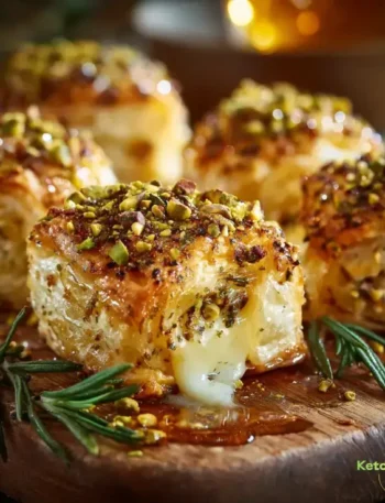 Pistachio-Crusted Brie Bites