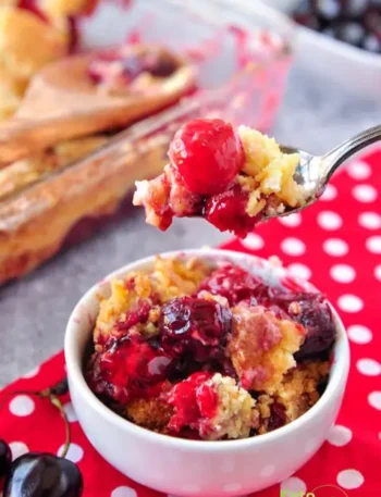 Cherry Cheesecake Dump Cake