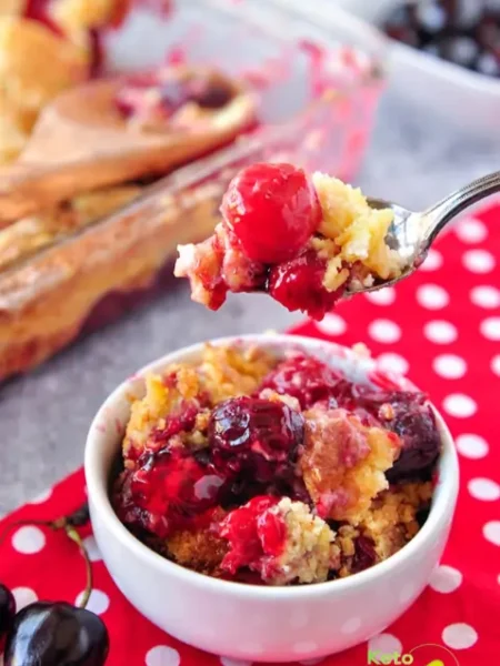 Cherry Cheesecake Dump Cake