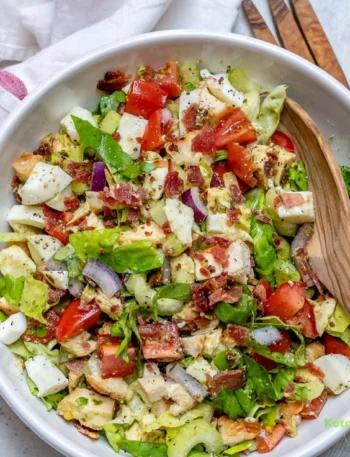 Add this Clean Eating High Protein Chopped Salad to Your Meal Plan!