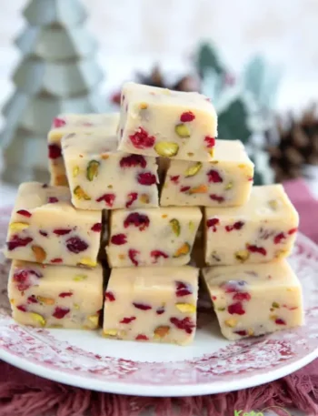 Keto White Chocolate Fudge