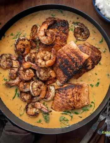 Cajun Salmon and Shrimp