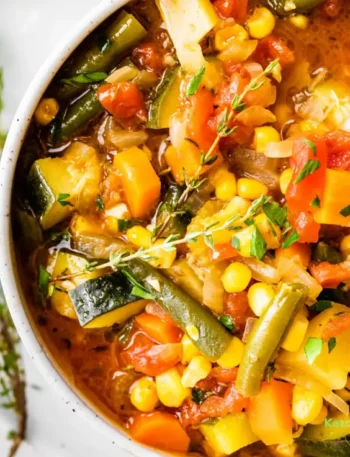 Easy Recipe for Vegetable Soup
