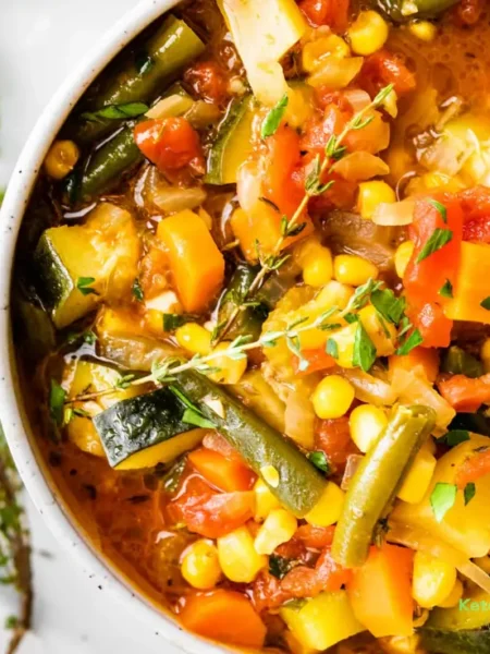 Easy Recipe for Vegetable Soup