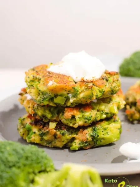 Broccoli Cheddar Fritters