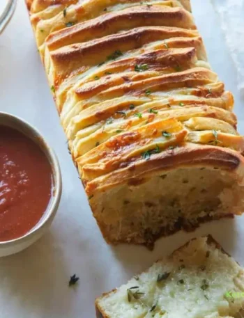 Cheesy Herb Pull Apart Bread