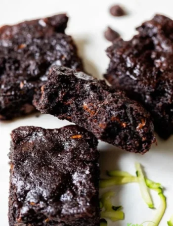 Flourless Chocolate Zucchini Brownies
