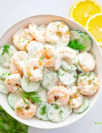 Cucumber Shrimp Salad