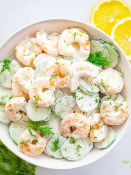 Cucumber Shrimp Salad