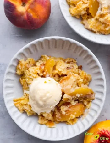 Peach Dump Cake