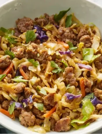 Egg Roll Bowl