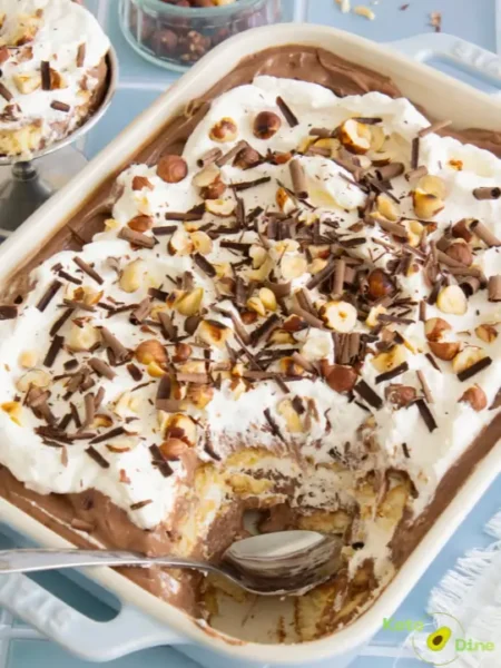 Chocolate Hazelnut Banana Pudding