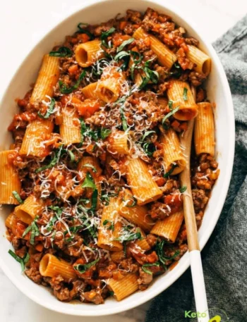 Spicy Sausage Rigatoni