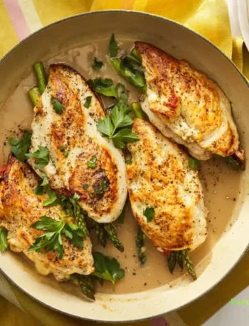 Asparagus-Stuffed Chicken