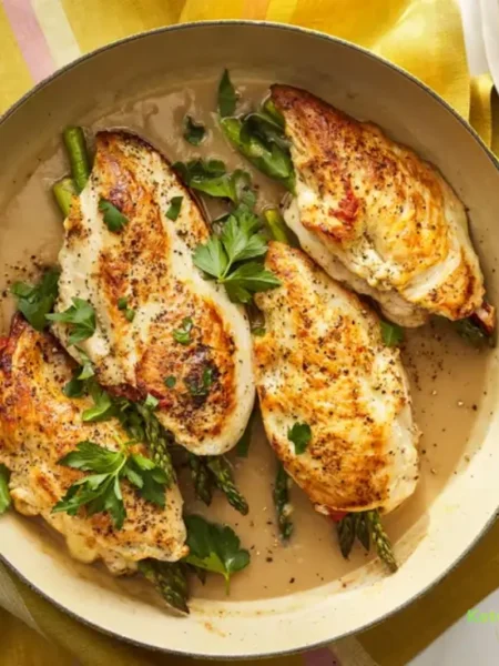 Asparagus-Stuffed Chicken