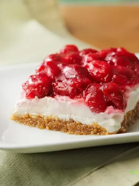 No-Bake Cherry Cheesecake