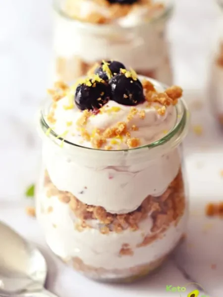 No-Bake Blueberry Cheesecake Cups