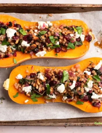 Savory Stuffed Butternut Squash