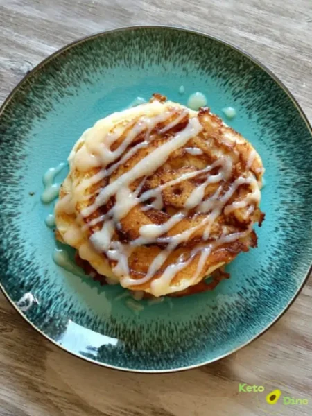 Cinnamon Roll Pancakes