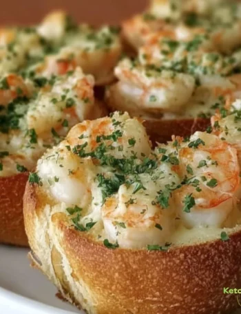 Crabby Shrimp Garlic Bread Bombs