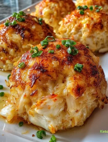 Golden Cheesy Crab Bombs