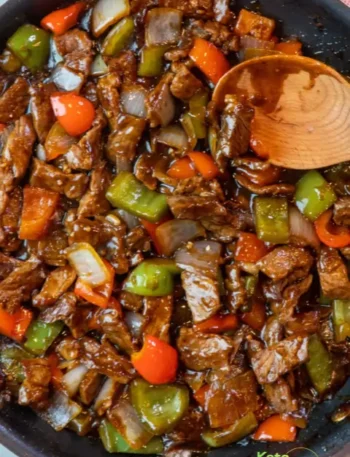 Takeout Worthy Chinese Pepper Steak Recipe
