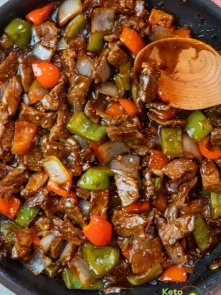 Takeout Worthy Chinese Pepper Steak Recipe