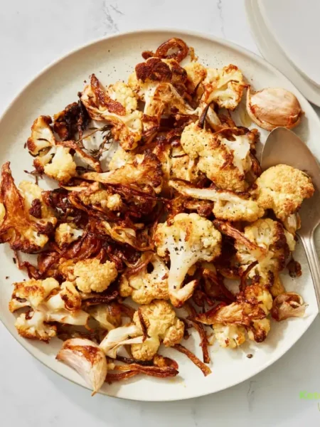 Parmesan-Roasted Cauliflower
