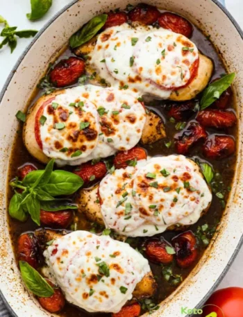 Baked Caprese Chicken