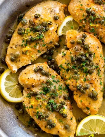 Chicken Piccata with Lemon Caper Sauce