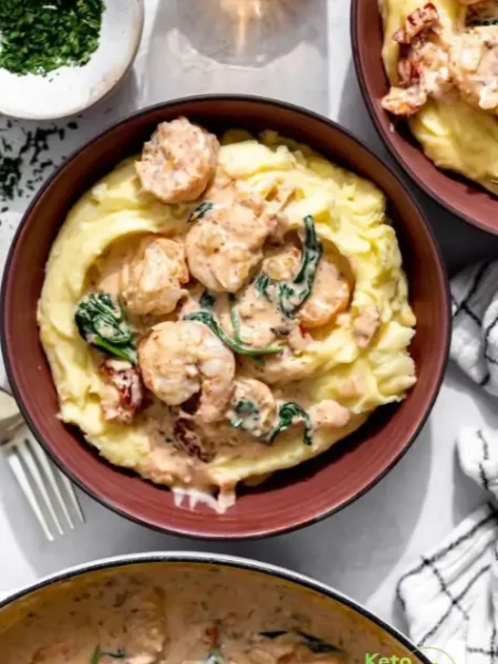Creamy Tuscan Garlic Shrimp