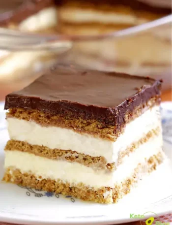 No Bake Chocolate Eclair Icebox Cake