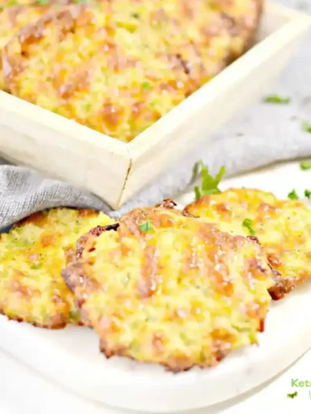 Low Carb Broccoli Cheese Rounds