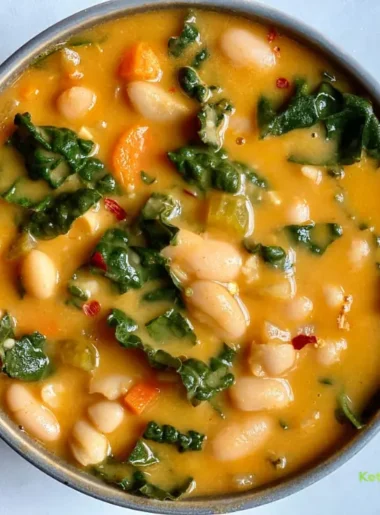 Creamy White Bean and Kale Soup