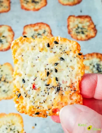 Keto Cheese Chips Recipe (Cheese Crisps, Easy Snack)