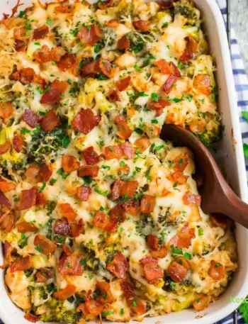 Chicken Bacon Ranch Casserole