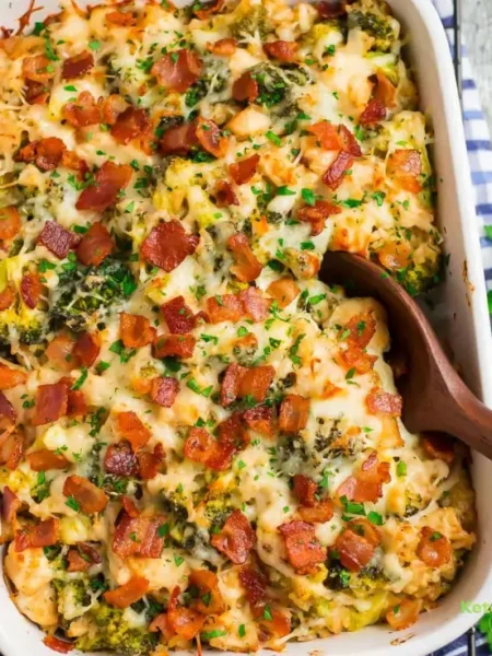Chicken Bacon Ranch Casserole