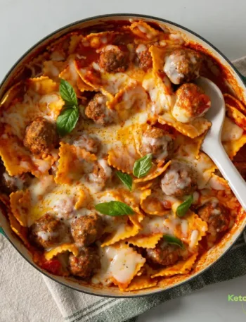 Meatball Ravioli Skillet