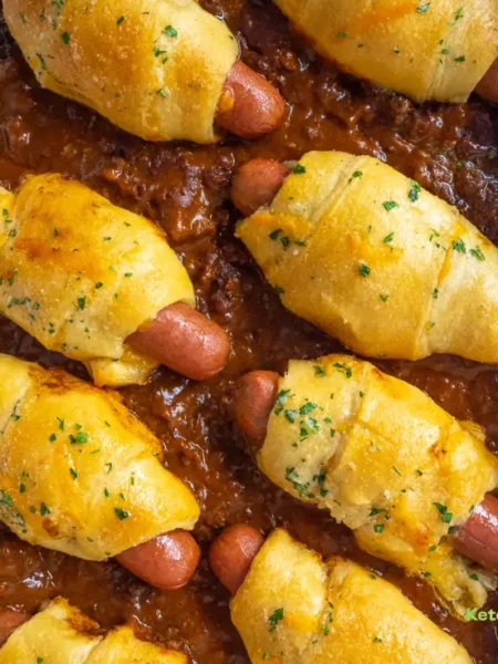 Chili Cheese Dog Bake