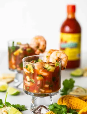 Cóctel de Camaron (Mexican Shrimp Cocktail)