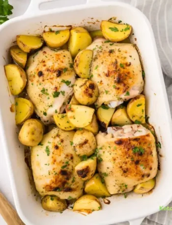Baked Ranch Chicken Thighs