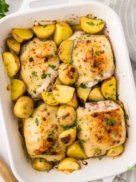 Baked Ranch Chicken Thighs