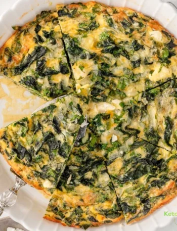 Crustless Spinach Quiche