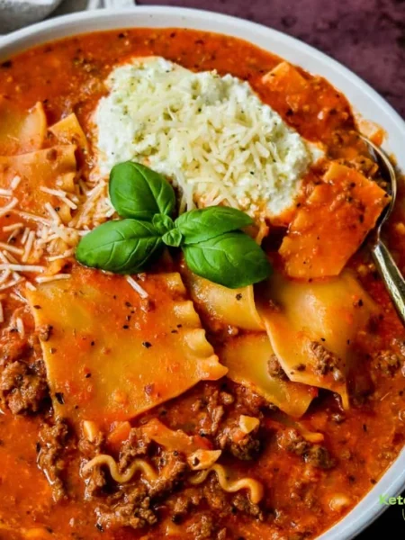 Lasagna Soup