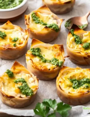 Mini Lasagna Cupcakes