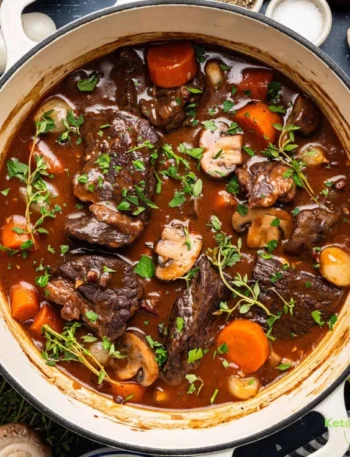 Beef Bourguignon (French Red-Wine Beef Stew)