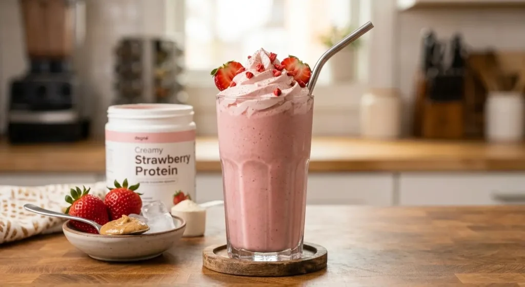 Strawberry Protein Shake