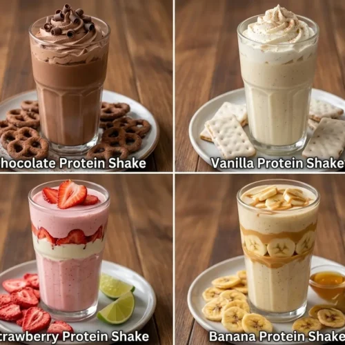 4 High protein shakes